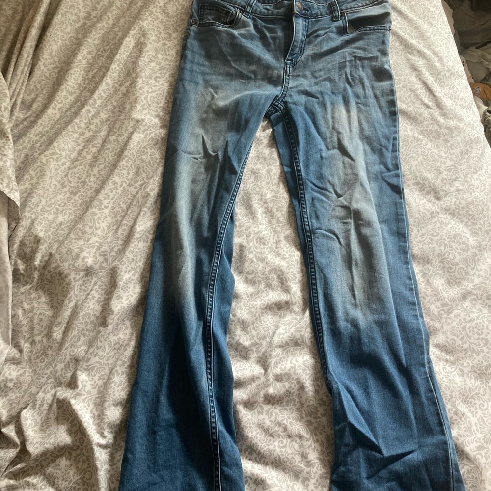 Blue Girl’s Bootcut Jeans